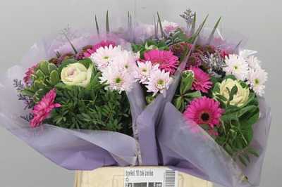 Boeket 10 Tak Cerise X5