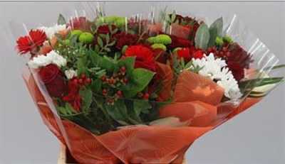 Boeket 10 Tak Red X5