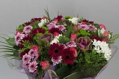 Boeket 12 Tak Cerise X5