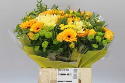 Boeket 12 Tak Yellow X5