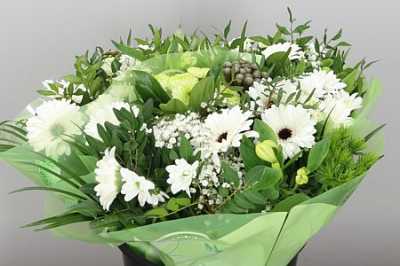 Boeket Gerb Mini White X3