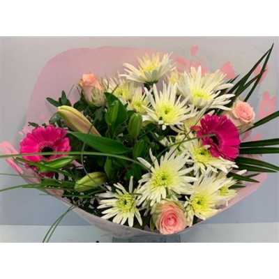 Boeket Sensation Pink 12 T