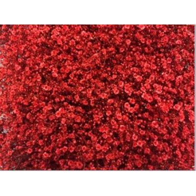 Gyps Million Star Painted Red Glitter